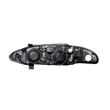 Load image into Gallery viewer, ANZO USA 1997-1999 Mitsubishi Eclipse Projector Headlights w/ Halo Black G2 (121365)