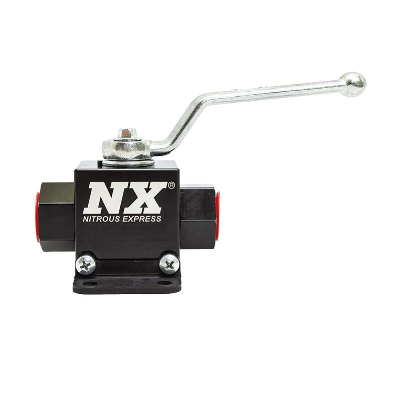 Nitrous Express Lightweight Billet In-Line Valve 1.5in I.D (Without Fittings) (15159)