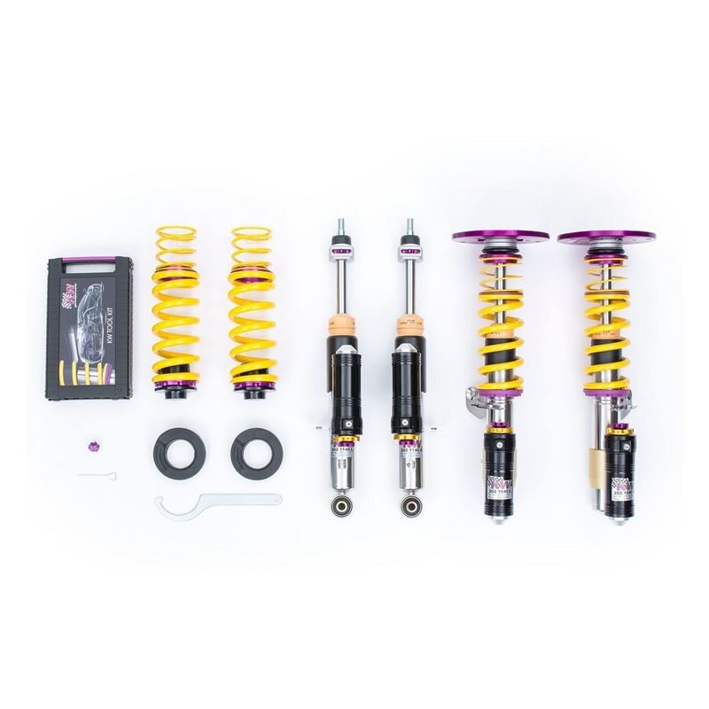 KW Suspension Clubsport 2 Way Coilovers for 2018+ Ford Mustang with Electronic Dampers (35230880)