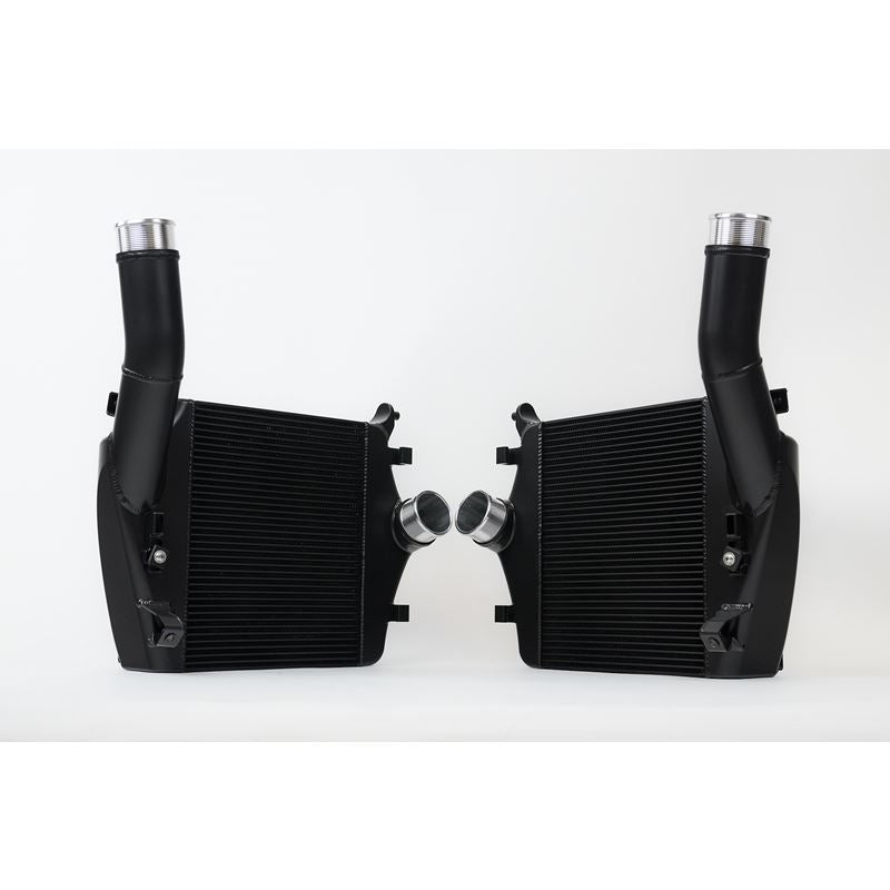 CSF Cooling - Racing & High Performance Division Lamborghini Urus / Audi RS Q8 Twin Intercooler Set - Thermal Dispersion Black (8211)