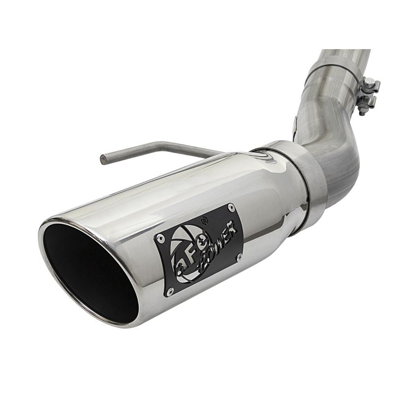 aFe MACH Force-Xp 3 IN 409 Stainless Steel Cat-Back Exhaust System w/Polished Tip (49-43045-P)