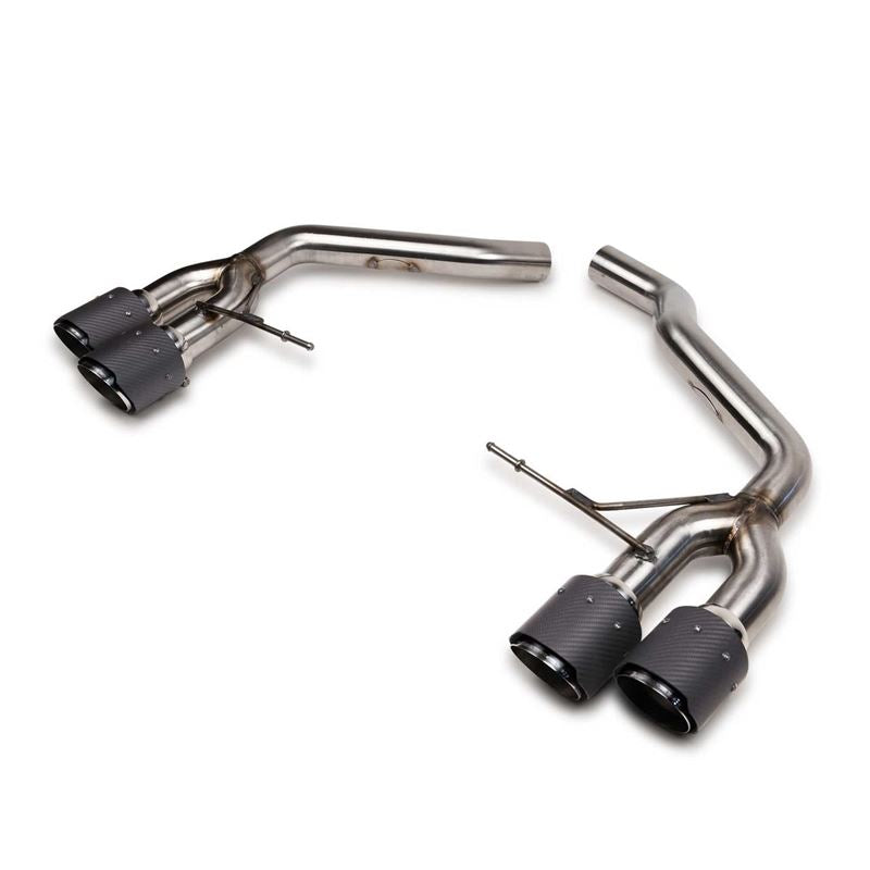 Fabspeed Porsche Macan 2.0L Rear Slip-on Sport Exhaust (2022+) (FS.POR.22MCN2L.RMBPCF)