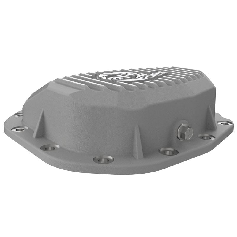 aFe Street Series Rear Differential Cover Raw w/ Machined Fins (Super 8.8 axle) (46-71180A)