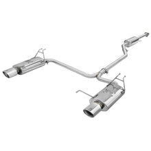 Load image into Gallery viewer, Takeda 2-1/4 IN to 2 IN 304 Stainless Steel Cat-Back Exhaust w/Polished Tips (49-36612)