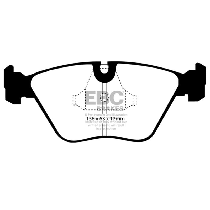 EBC Greenstuff 2000 Series Sport Brake Pads (DP2689/2)