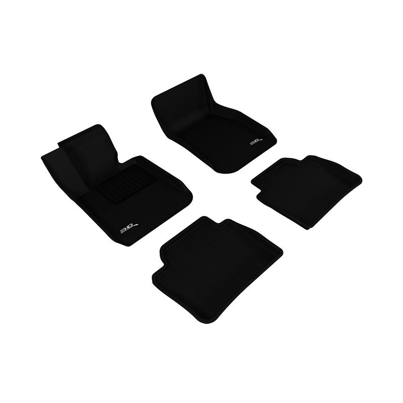 3D Maxpider KAGU Floor Mat, BLACK, 1ST ROW/2ND ROW (L1BM03701509)