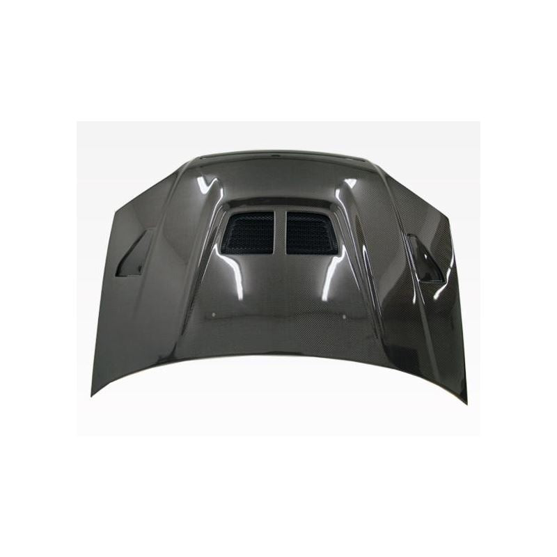 VIS Racing EVO Style Black Carbon Fiber Hood (01HDCVC2DEV-010C)