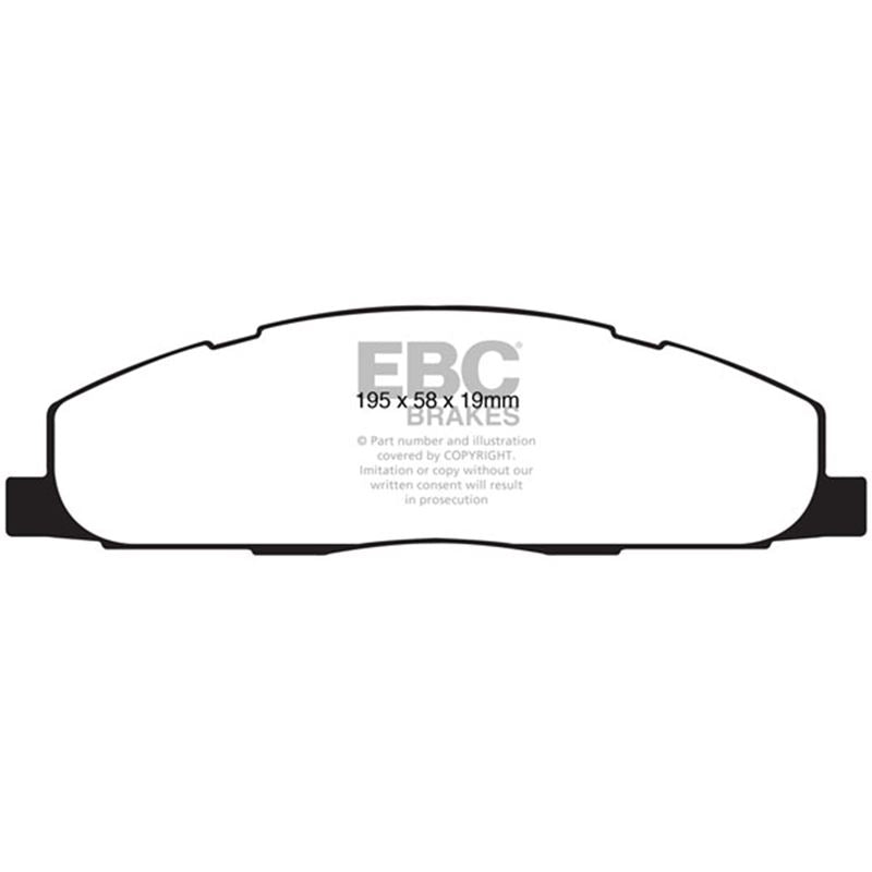 EBC Yellowstuff Street And Track Brake Pads (DP41848R)