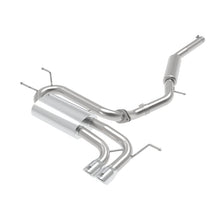 Load image into Gallery viewer, Takeda 2-1/2 IN 304 Stainless Steel Cat-Back Exhaust w/ Polished Tip (49-37005-P)