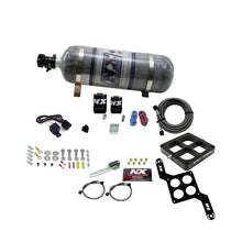 Load image into Gallery viewer, Nitrous Express Dominator Single Entry Crossbar RNC Nitrous Kit (250-750HP) w/Composite Bottle (63870-12)