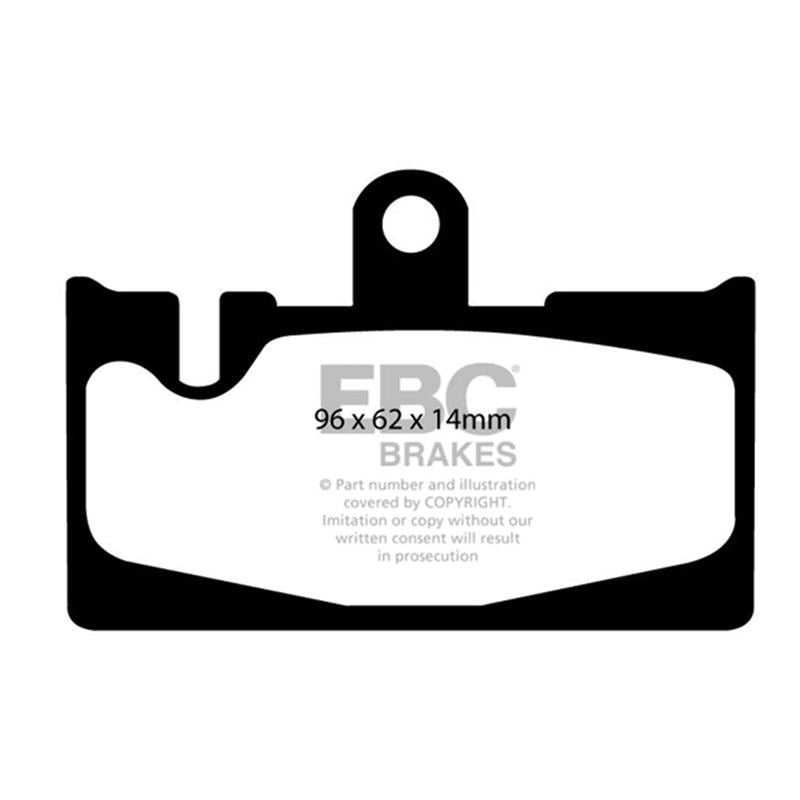 EBC Yellowstuff Street And Track Brake Pads (DP41397R)