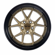 Load image into Gallery viewer, F1R F105 18x8.5 - Gold/ Black Lip Wheel