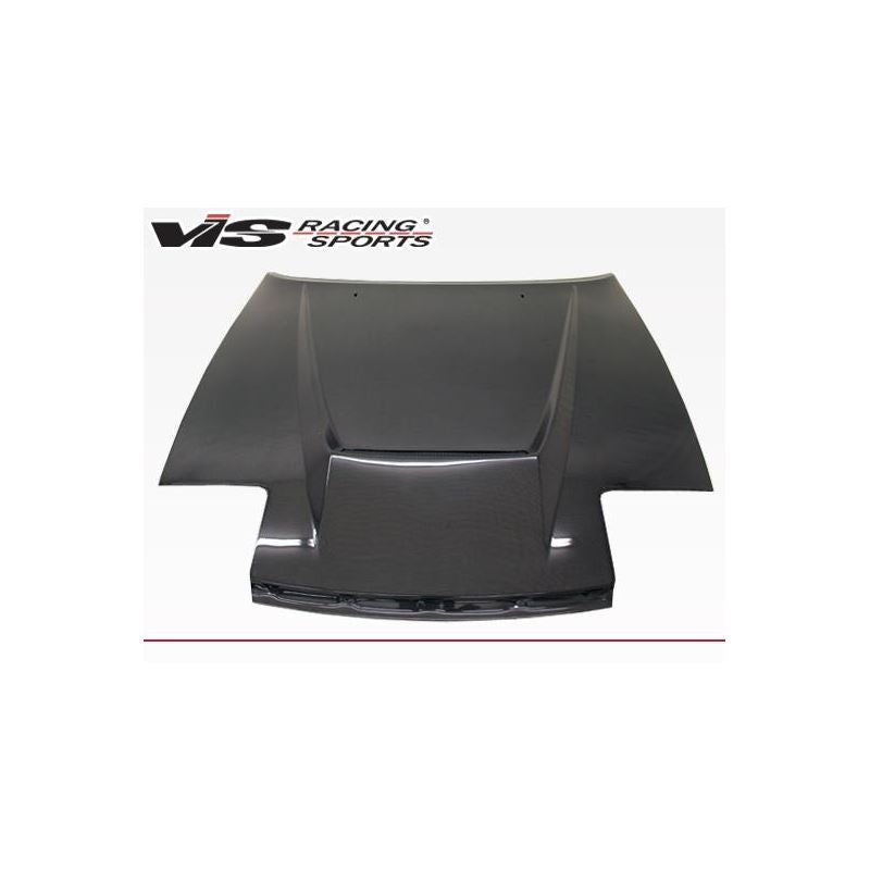 VIS Racing Invader Style Black Carbon Fiber Hood (90TYCEL2DVS-010C)