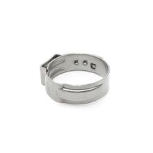 Load image into Gallery viewer, HPS Stainless Steel Ear Clamp, 5.3mm - 6.5mm range, 5mm band, 10 pieces (EC-0065x10)