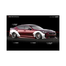 Load image into Gallery viewer, Ark Performance Legato Fiberglass Wide Body Rear Passenger Side Fender (Unpainted) for 2018-2019 Kia Stinger(SFLS-0811P)