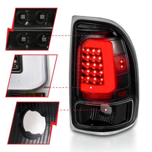 Load image into Gallery viewer, ANZO USA Tail Light Assembly, LED, Clear Lens, Black Housing, Pair, (311347)