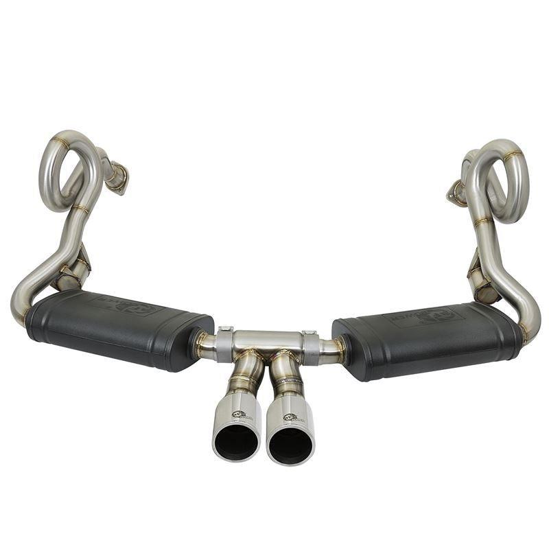 aFe MACH Force-Xp 2-1/2 IN to 2 IN Stainless Steel Cat-Back Exhaust System Polished (49-36415-P)