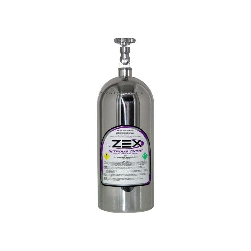 ZEX Polished 10 lb Nitrous Oxide Bottle (82000P)