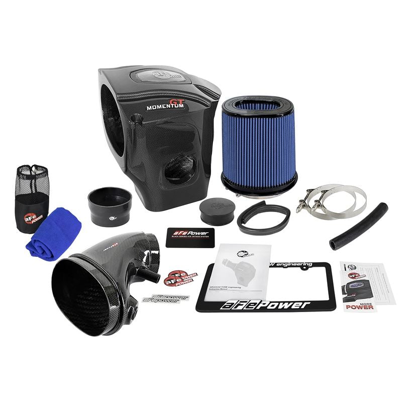 aFe Black Series Carbon Fiber Cold Air Intake System w/ Pro 5R Media (58-10003R)