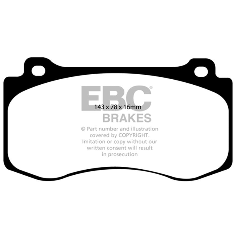 EBC Redstuff Ceramic Low Dust Brake Pads (DP31764C)