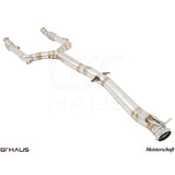 GTHAUS LSR pipe (Removes 2 mid resonators) SUS Stainless for 2015 Mercedes-Benz C43 AMG(ME2823001)