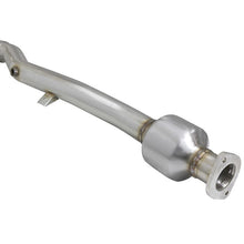 Load image into Gallery viewer, aFe Power Twisted Steel Long Tube Header MidPipe(48-36109-YC)