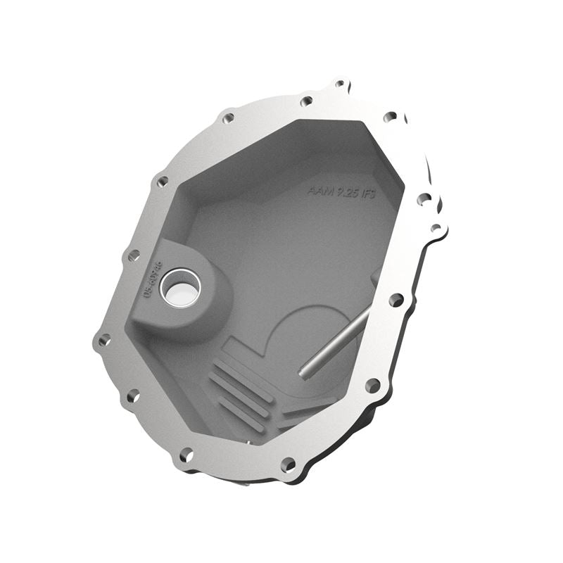 aFe Pro Series Front Differential Cover Black w/ Machined Fins and Gear Oil (46-71051B)