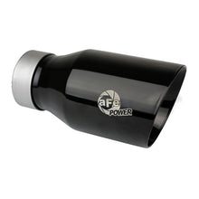 Load image into Gallery viewer, aFe Large Bore-HD 3 IN 409 SS Back Exhaust System w/Black Tip for 23-23 GM Trucks L6-3.0L (td) LZ0 (49-44144-B)