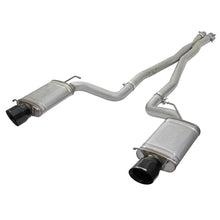 Load image into Gallery viewer, aFe MACH Force-Xp 3 IN 304 Stainless Steel Cat-Back Exhaust System w/Black Tip (49-34063-B)