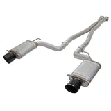 aFe MACH Force-Xp 3 IN 304 Stainless Steel Cat-Back Exhaust System w/Black Tip (49-34063-B)