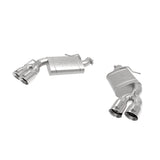 aFe MACH Force-Xp 2-1/2 IN 409 Stainless Steel Axle-Back Exhaust System Polished (49-44119-P)