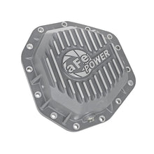 Load image into Gallery viewer, aFe Street Series Rear Differential Cover Raw w/ Machined Fins (46-70350)