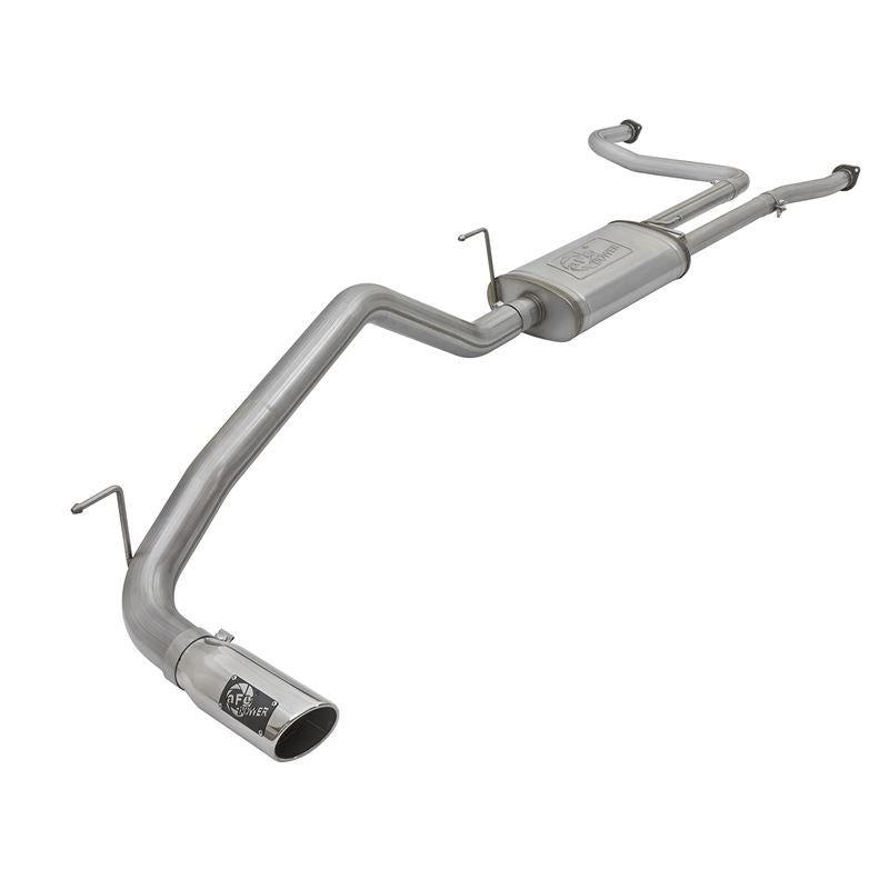 aFe MACH Force-Xp 2-1/2" Cat-Back Exhaust System w/ Polished Tip (49-46125-P)