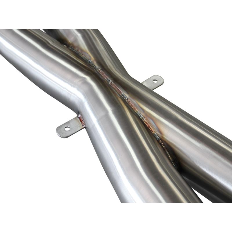 aFe MACH Force-Xp 3 IN 304 Stainless Steel Cat-Back Exhaust System w/ Carbon Tip (49-36317-C)