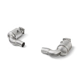 Akrapovic 16-17 Porsche 911 Turbo/Turbo S (991.2) Link Pipe Set w/ Cat (SS) (L-PO/SS/2H)