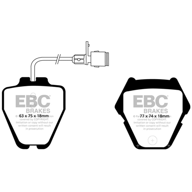 EBC Greenstuff 2000 Series Sport Brake Pads (DP21328)