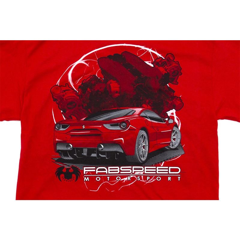 Fabspeed Motorsport T-Shirt - Ferrari 488 (FS.TS.FER.M)