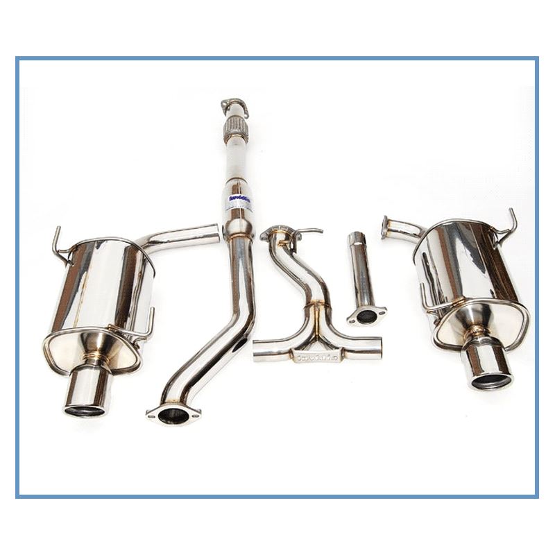 Invidia 10+ Legacy Dual Q300 Cat-back Exhaust (HS10SL1GT3)