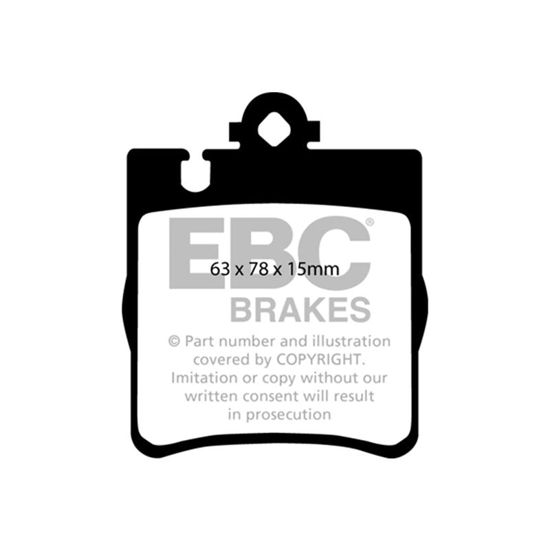 EBC Ultimax OEM Replacement Brake Pads (UD873)