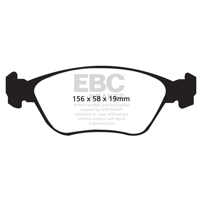 EBC Yellowstuff Street And Track Brake Pads (DP41362R)