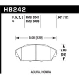 Hawk Performance DTC-70 Brake Pads (HB242U.661)