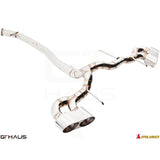 GTHAUS GT Racing Exhaust (Dual Side) Stainless for 2011-2016 Nissan GT-R(NI0121208)