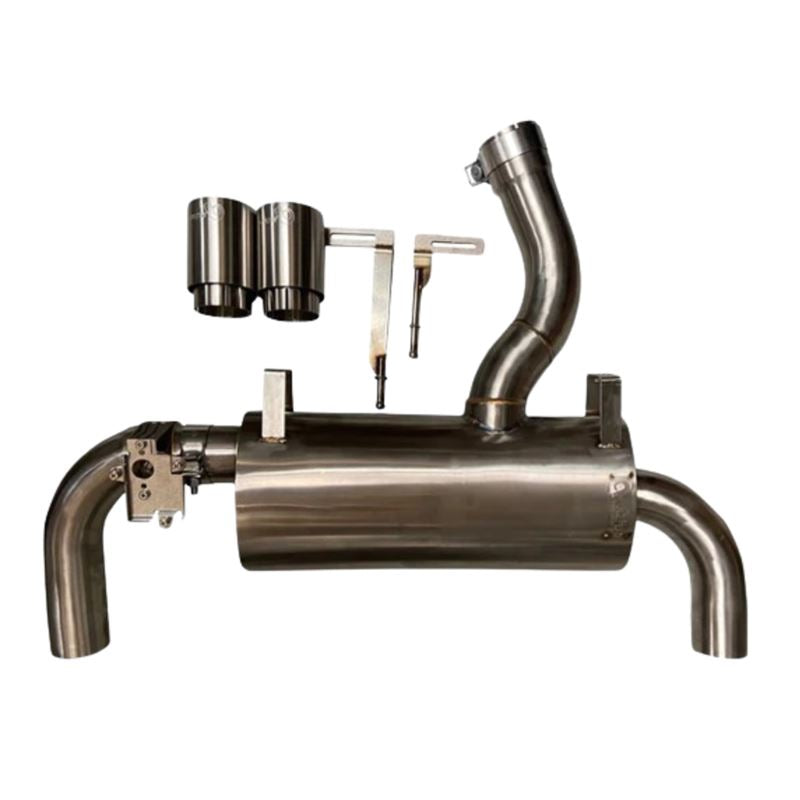 Active Autowerke BMW F3x 340i Rear Exhaust with brushed tips (11-115F)