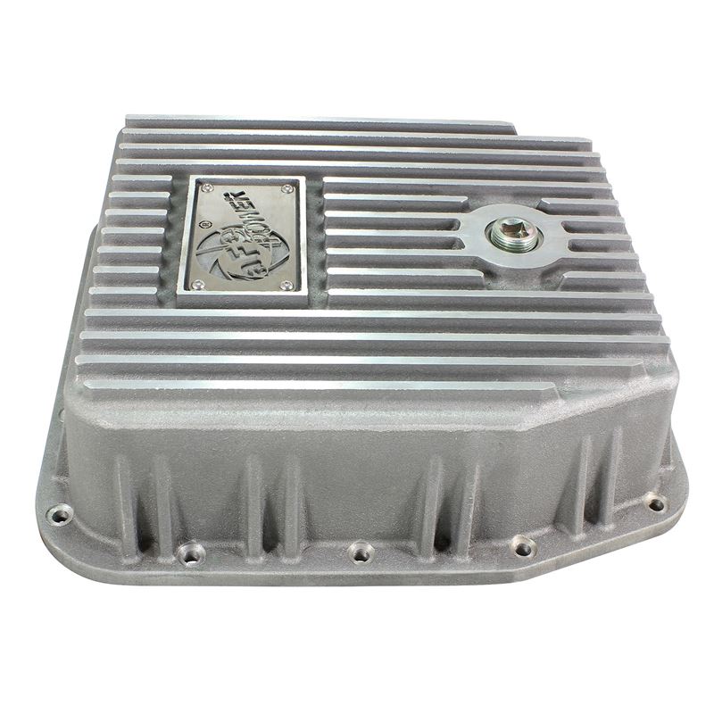 aFe Power Transmission Pan Raw w/ Machined Fins (46-70220)