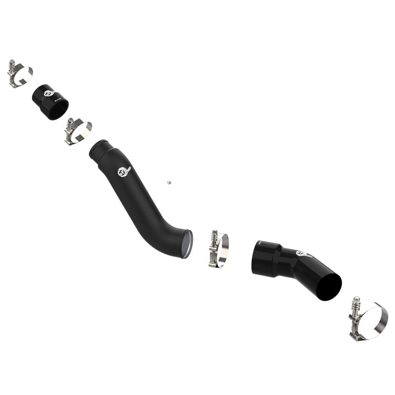 aFe 16-19 RAM 1500 V6 3.0L (TD) BladeRunner 3in Aluminum Hot Charge Pipe - Black (46-20498-B)