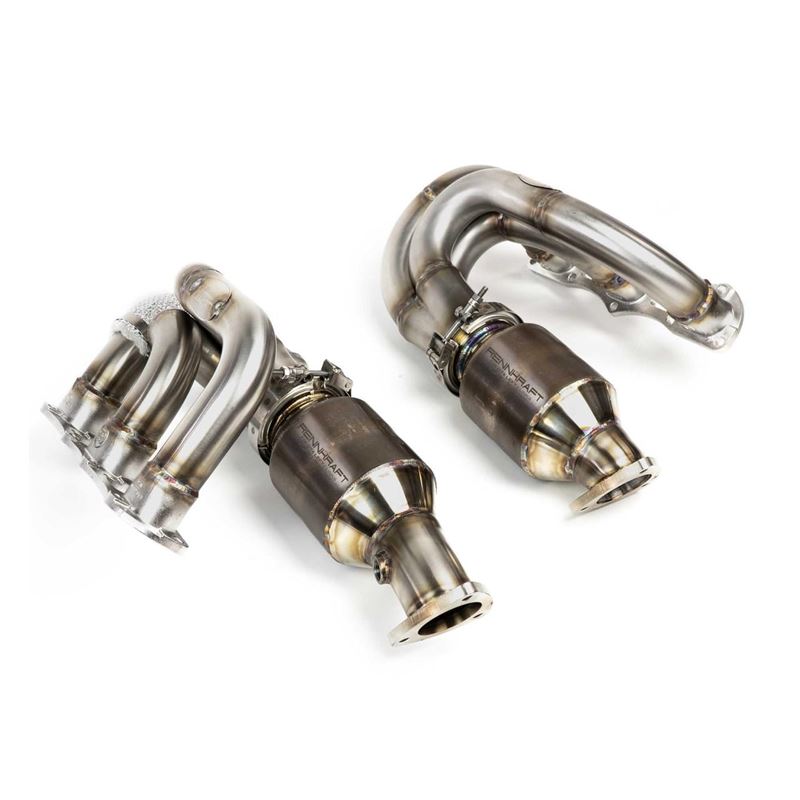 Fabspeed 981 RENNKRAFT Modular Headers w/ HJS Catalytic Converters 15-20(FS.POR.981GT4.MH.CB)