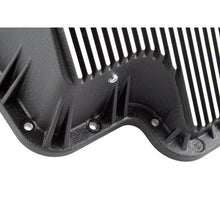 Load image into Gallery viewer, aFe Power Transmission Pan Black w/ Machined Fins (46-70122-1)