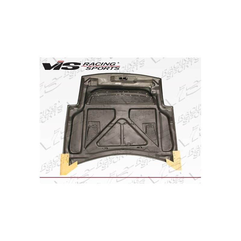 VIS Racing JS Style Black Carbon Fiber Hood (00MTECL2DJS-010C)