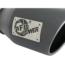 Load image into Gallery viewer, aFe MACH Force-Xp 409 Stainless Steel Clamp-on Exhaust Tip High-Temp Metallic Black (49T30451-B091)