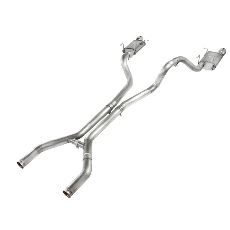 aFe MACH Force-Xp 3 IN 409 Stainless Steel Cat-Back Exhaust System w/Polished Tip (49-43049-P)